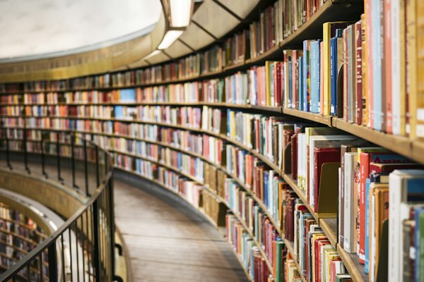 Open book pages
